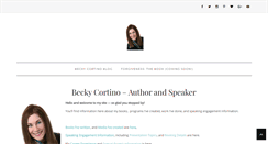 Desktop Screenshot of beckycortino.com